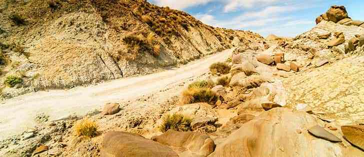 Motorcycle adventures: Riding on gravel roads in Tabernas Desert and Sierra de Baza 3