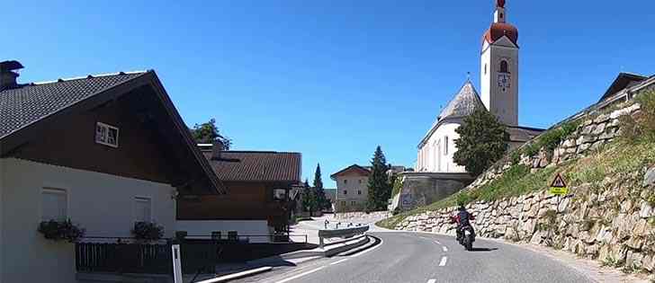 Motorcycle adventures: Puster Valley High Road a scenic route through Austrian Alps 2