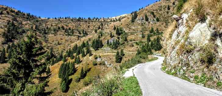 Motorcycle adventures: Panoramica delle Vette roads through Carnic Alps in Italy 2