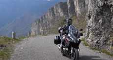 Motorcycle adventure in France