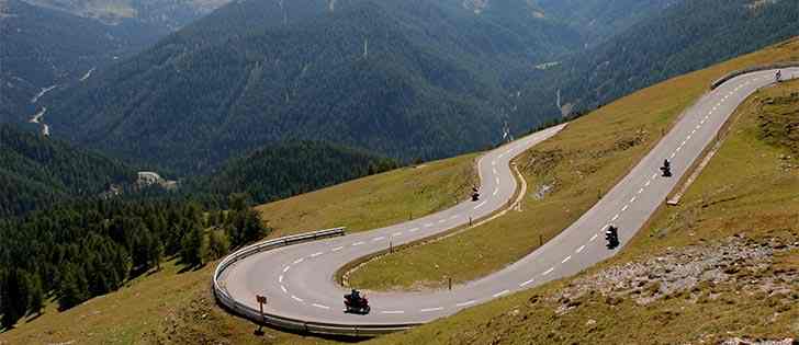 Motorcycle adventures: Road: Krimml waterfall, Grossglocknerstraße, Nockalmstraße 1