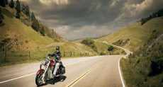 Llanberis Pass provides a breathtaking route for motorbike