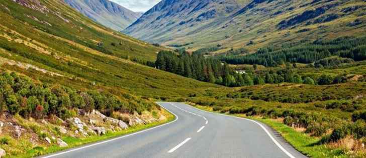 Motorcycle adventures: Twisting Through the Scottish Highlands a Motorcycle Journey 1