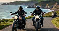 Motorcycle adventure in Great Britain